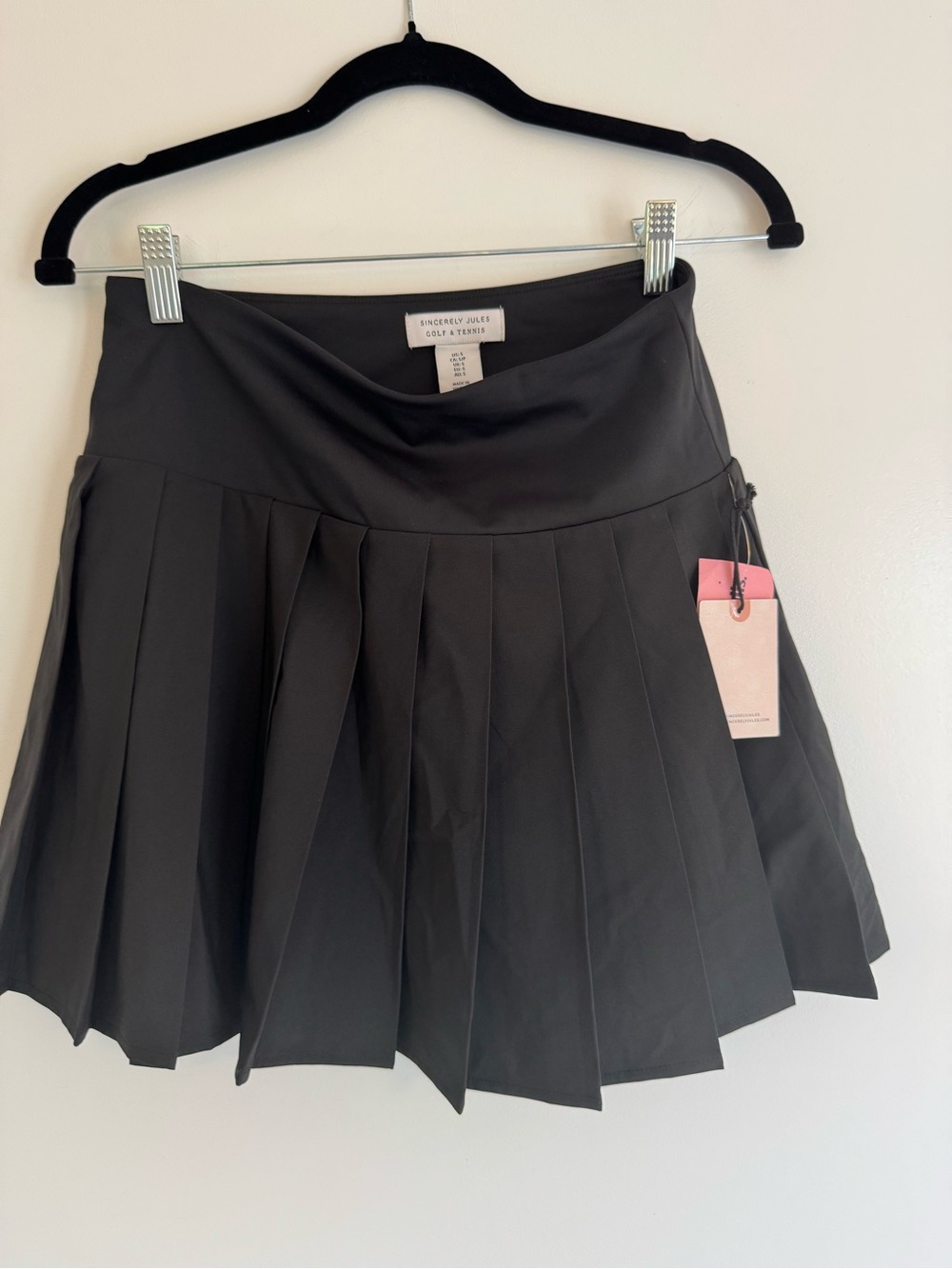 Sincerely Jules Black Athletic Golf & Tennis skirt